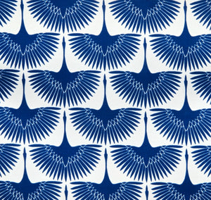 Blue Crane Bean Bag