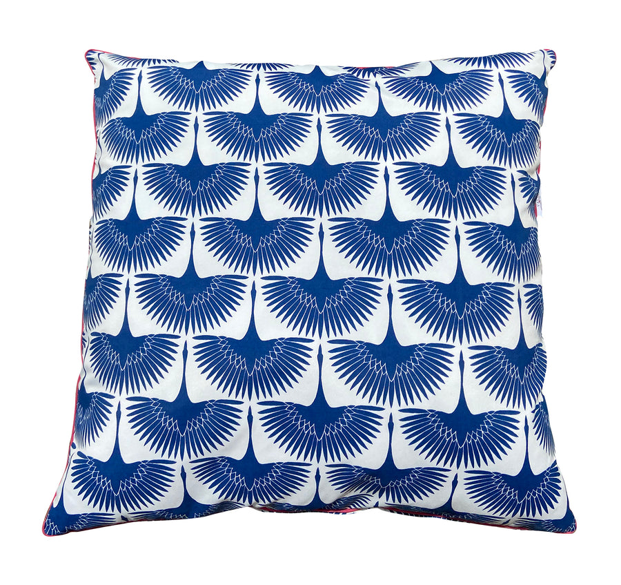 Blue Crane Floor Cushion