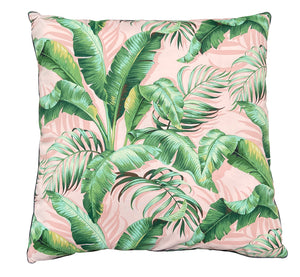 Pink Palmiers Floor Cushion
